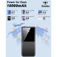 thumbnail image 6 of Portable Charger Power Bank, 10000mAh Mini Portable Battery Fast Charging Battery Pack Travel Essentials, PD 3.0 QC 4.0 External Phone Powerbank for iPhone Android Samsung and USB/USB-C Devices, 6 of 8