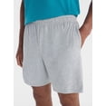 thumbnail image 4 of Athletic Works Men's and Big Men's Tri-Blend Active Shorts, 7" Inseam, Sizes XS-5XL, 4 of 5