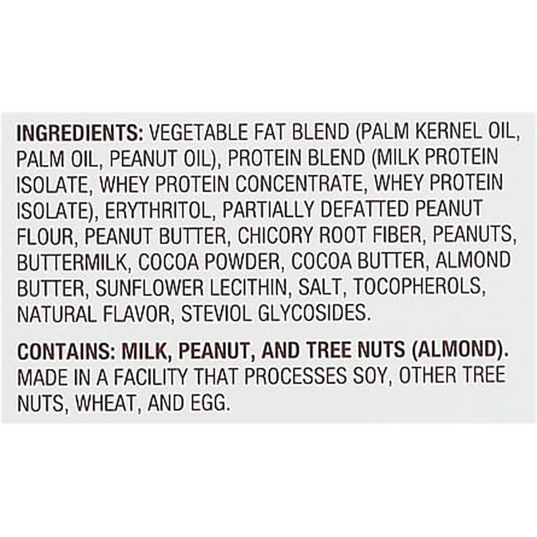Keto Protein Bars, Chocolate Peanut Butter Cookie Dough, 10 Bars, 1.2 oz (34 g) Each, Think !
