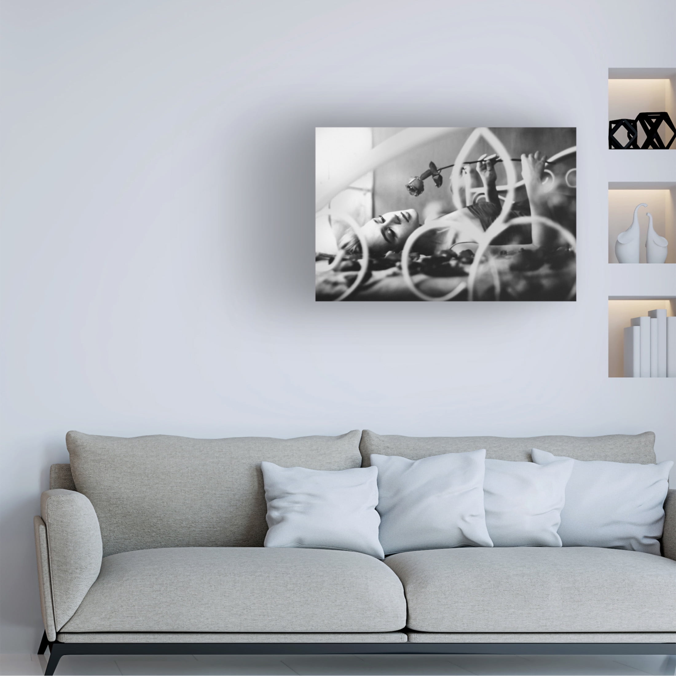 Canvas Wall Art - Sebastian Kisworo 'Tori' Wall Art for Living Room, Bedroom, or Office D?cor by Trademark Fine Art - 24 x 16 Inches