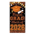 thumbnail image 1 of ZZHZGZ Congratulations to the Graduating Class of 2026 Banners Door Frames Graduation Party Decorations Front Porch Sign Wall with Lowered Back Indoor and Outdoor Photography, 1 of 5