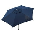 thumbnail image 2 of 8.5 ft Push Up Market Patio Umbrella in Solid Navy Blue, 2 of 4