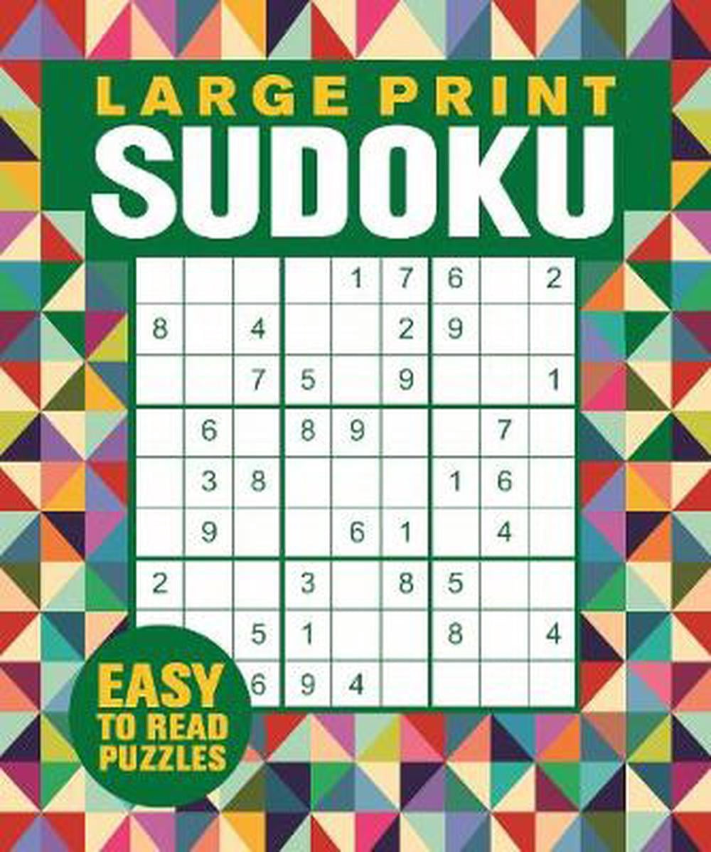LARGE PRINT SUDOKU Walmart Walmart