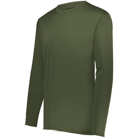 Holloway Sportswear 2XL Momentum Long Sleeve Tee Olive 222822