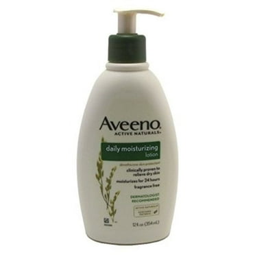 Aveeno Active Naturals Daily Moisturizing Lotion (12 oz) (Pack of 3)
