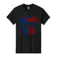 thumbnail image 2 of Vintage Spirit Of 76 250th Anniversary Tee, Patriotic American Flag Graphic Shirt, Freedom Tshirt, 2 of 4