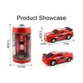 thumbnail image 2 of Electric Can Light Remote Control Car Mini Cans Wireless Remote Control Car Racing Toy Car  Birthday Gifts for Boys & Toys，Creative Coke can Pocket Racing, 2 of 10