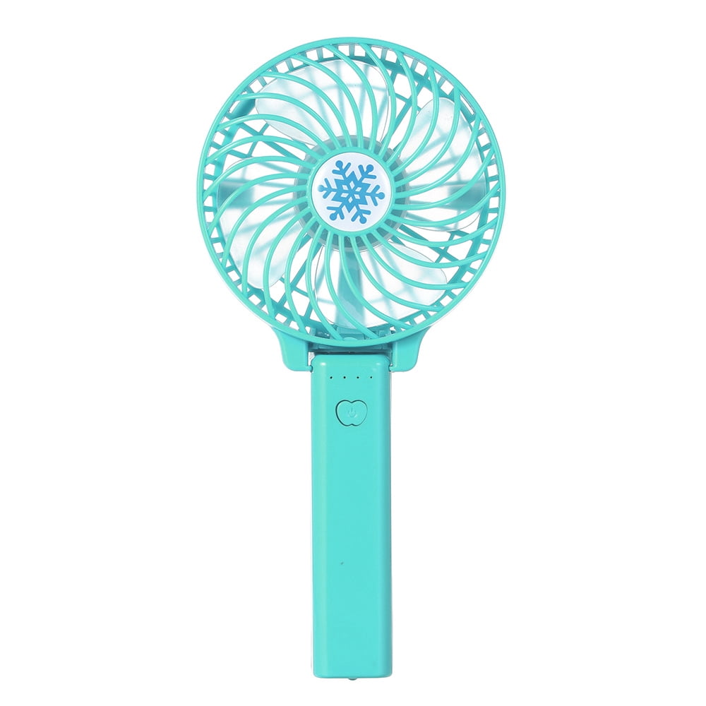 Portable Rechargeable Fan Air Cooler Mini Operated Hand Held  USB 18650 Battery 