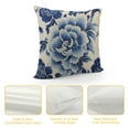 thumbnail image 4 of Nawypu Pillow Cover Decorative Square Pillowcase Soft Red Chinese Blue White Porcelain Flower Pattern Celebration Abstract China Asian Royal Traditional Cushion Case for Sofa Bedroom Car, 4 of 5
