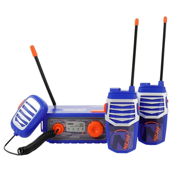 Nerf 3-Way Walkie Talkie Base Station Kit