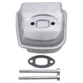 thumbnail image 4 of for FS55 Exhaust Muffler Gasket for Garden Chainsaw Tool Spare Parts, 4 of 11