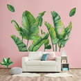 thumbnail image 4 of Ruibeauty Green Leaf Plant Wall Sticker for TV Living Room Decor Mural Art Decal Removable, 4 of 6