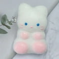 thumbnail image 4 of Taba Squishy, Creative Cat Squeezing Decompression Toys Soft And Cute Animal Toys White, 4 of 9