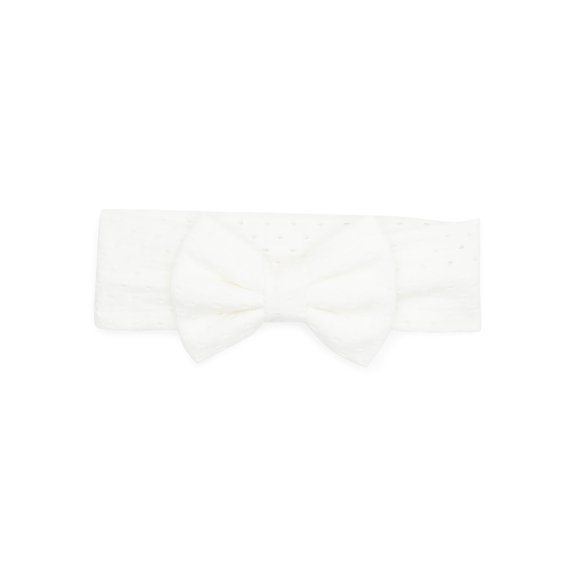 Carter's Child of Mine Newborn and Baby Girls Eyelet Bow Head Wrap