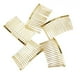 thumbnail image 5 of Vtg Metal Hair Combs Slides Clip Tiara Fascinator Fabricación de accesorios nupciales cabello Colco Peinetas de pelo de 18 dientes para mujer, 5 of 8
