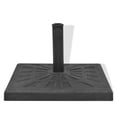thumbnail image 3 of vidaXL Parasol Base Resin Square Black 41.9 lb, 3 of 8