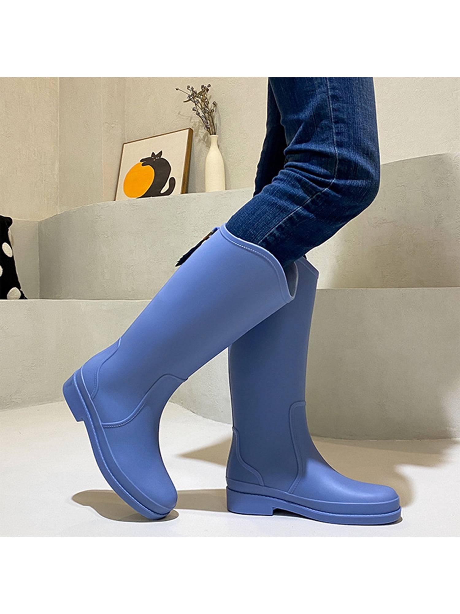 Bottes Caoutchouc Courtes Imperméables Homme - Antidérapantes, Larges, Légères | Chaussures Cuisine Jardin Travail - 5
