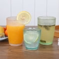 thumbnail image 7 of FASTBIRD Set of 4 Acrylic Drinking Cups, 12 oz Unbreakable Water Tumbler, Reusable Plastic Drinking Glasses, Stackable Beverage Tumbler for Juice, Lemonade, Ice Coffee, Dishwasher Safe, 7 of 7