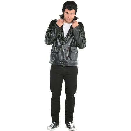 T-Birds Leather Jacket, Grease Halloween Costumes, Polyester, Plus Size