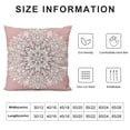 thumbnail image 5 of Pink Striped Christmas Decorations Pillow Covers Merry Christmas Winter Holiday Farmhouse Decor Throw Pillows Cushion Case, 5 of 5