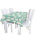 thumbnail image 2 of EREHome Random Dots Tablecloths Navy White Table Top Decoration 60x120 inches, 2 of 5