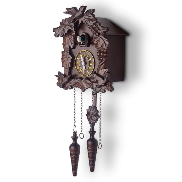 Kendal Reloj de cuco de madera hecho a mano MX210