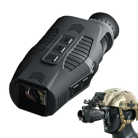 Night Vision Goggles 1080p Digital Night Vision Monocular for Dark Travel Infrared Monoculars Save Photos & Videos Thermal Imaging Monocular for Hunting Camping Travel