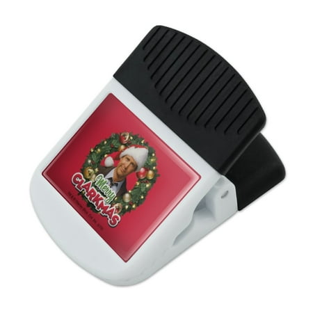 

Christmas Vacation Merry Clarkmas Refrigerator Fridge Magnet Magnetic Hanging Hook Note Snack Clip