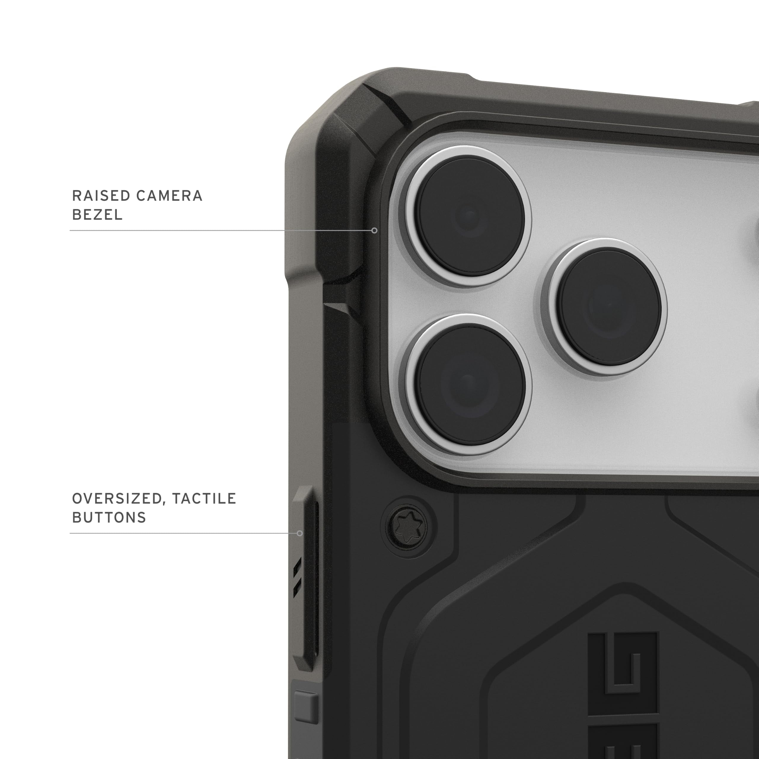 UAG iPhone 17 Pro Case Pathfinder - Compatible with MagSafe Military Grade Protective Cover, Black