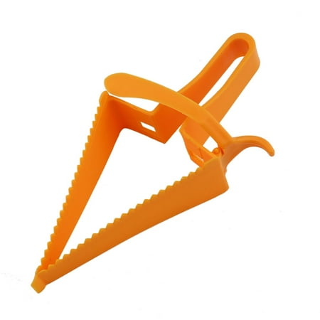 

2021 New Arrival Unique Triangle Design Adjustable Cake Cutter Baking Tool Cake Slicer Cutting Reusable Kitchen Tool Plastic Baking Cutter orange