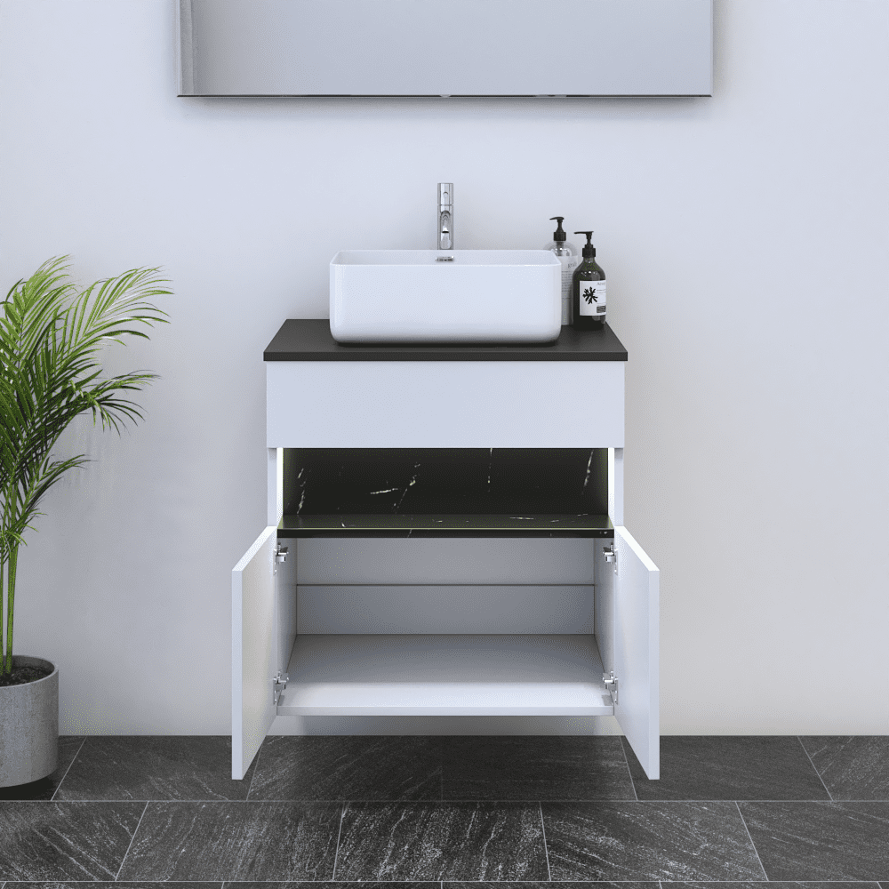 Laguna 2D 60 Floating Bathroom Vanity (24