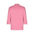 thumbnail image 2 of Plebaso Women's 3/4 Length Sleeve Tops Fall Basic Tee Shirts Loose Tunic Blouses Womens Clothes, 2 of 4