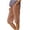 *2-Rose Gold, variant on VBVC Women's Cotton-Linen Capri Pants,Split Hem Button Detail Casual Trousers For Women,Ladies Lightweight Summer Travel Capris with Pockets,Red,S-5XL
