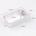 thumbnail image 4 of Luckyn Seamless Large Non-Stick Aluminum Alloy Loaf Pan Rectangle Baking Tin, 4 of 5