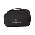 thumbnail image 3 of Estuche organizador de ropa interior para sujetador, bolsa de cosméticos, bolsa de almacenamiento portátil de alta capacidad, cubos de embalaje para Negro, 3 of 8