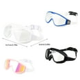 thumbnail image 4 of Soidarity Gafas de natación para niños, anillo de silicona a prueba de niebla, gafas de natación para niños y niñas Deportes acuáticos Rosa Blanco, 4 of 6