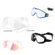 thumbnail image 3 of Eigraketly Gafas de natación para niños, gafas de natación portátiles impermeables para deportes acuáticos en piscina Deportes acuáticos Blanco Eigraketly OD023659-01, 3 of 6