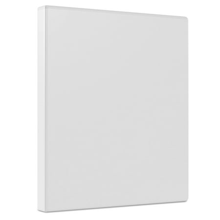 Staples Simply View Binder, 1/2", White