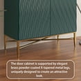 thumbnail image 4 of Clihome Modern Accent Storage Cabinet with 2 Doors, Buffet Sideboard, Green, 4 of 6