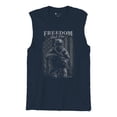thumbnail image 5 of Freedom Isn't Free Muscle Shirt American Hero Patriotic Soldier DD 214 POW MIA Military Warrior Veterans Day Men's, 5 of 7