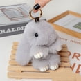 thumbnail image 1 of TopLLC Rabbit Costume Cute Rabbit Pendant Car Keychain Bag Accessories Soft Rabbit Velvet Ball Pendant Handmade Soft Rabbit Velvet Ball Pendant, 1 of 4