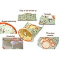 thumbnail image 5 of Cat Tunnel Toy | Collapsible Cat Activity Center,Cat Tent With Balls And Crinkle Cat Cat Play Tent Interactive Toy Maze For RabbitB, 5 of 5