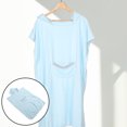 thumbnail image 2 of Albornoz de secado rápido y absorbente, ideal para usar en el agua, con capucha para mujer, de forro polar coral, cálido y acogedor, ideal para el spa en casa, 2 of 8
