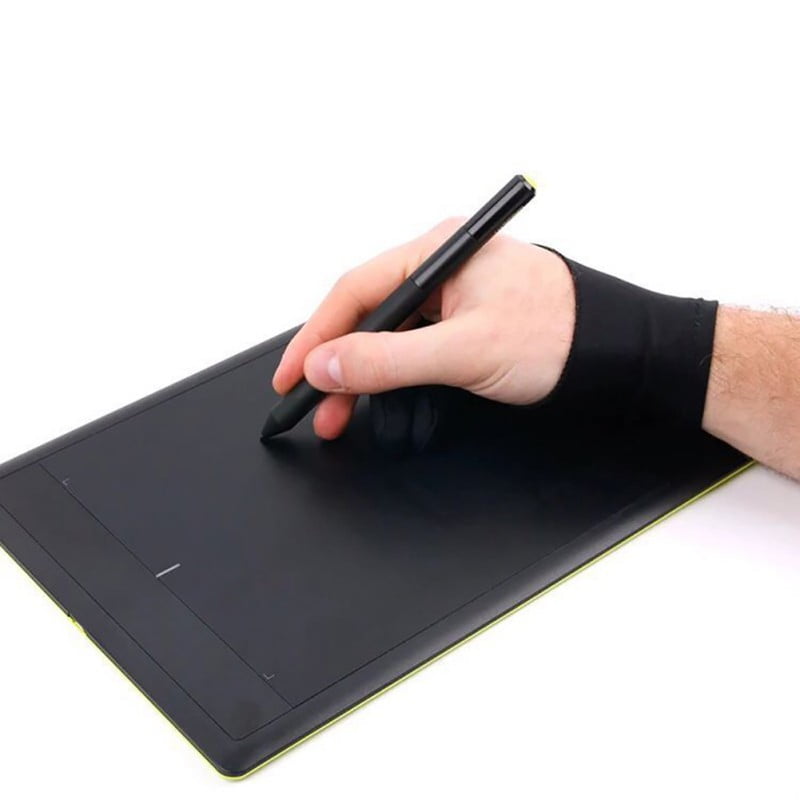 TwoFinger Painting Drawing Gloves Digital Tablet AntiMissing Special Gloves Writing Drawing