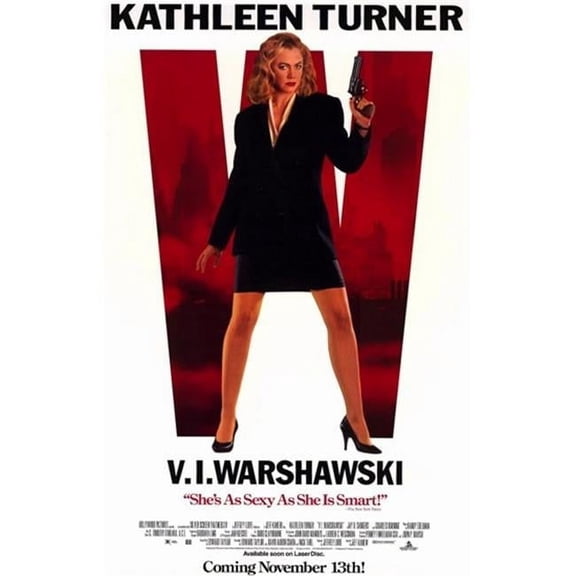 Posterazzi MOV230520 V I Warshawski Movie Poster - 11 x 17 in.