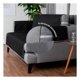 thumbnail image 5 of Protector de Sala 3 Pzas Reversible Pinsonic, Real Textil (Negro - Gris, CH/M/G), 5 of 6