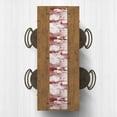 thumbnail image 2 of Creative Products Painted Abstract Red 16x72 Poly Twill Table Runner, 2 of 3