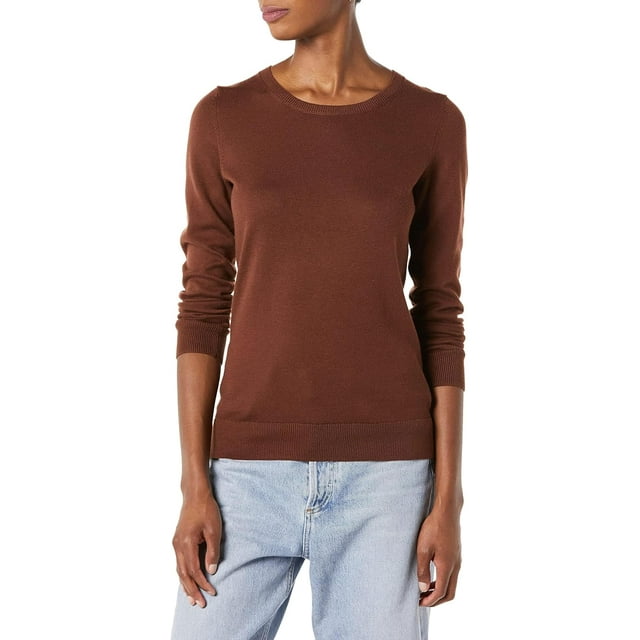 walmart Essentials Womens Lightweight Crewneck Sweater