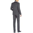 thumbnail image 2 of Mens Side Vent 3-piece Charcoal Wool Modern Fit Suit DTI, 2 of 5