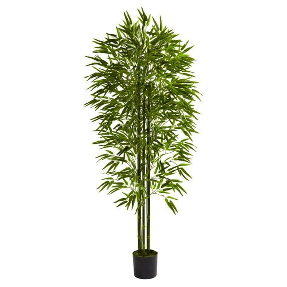 Nearly Natural 6' Bamboo Artificial Tree UV Resistant (Indoor/Outdoor)